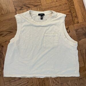 AQUA cropped pocket tank